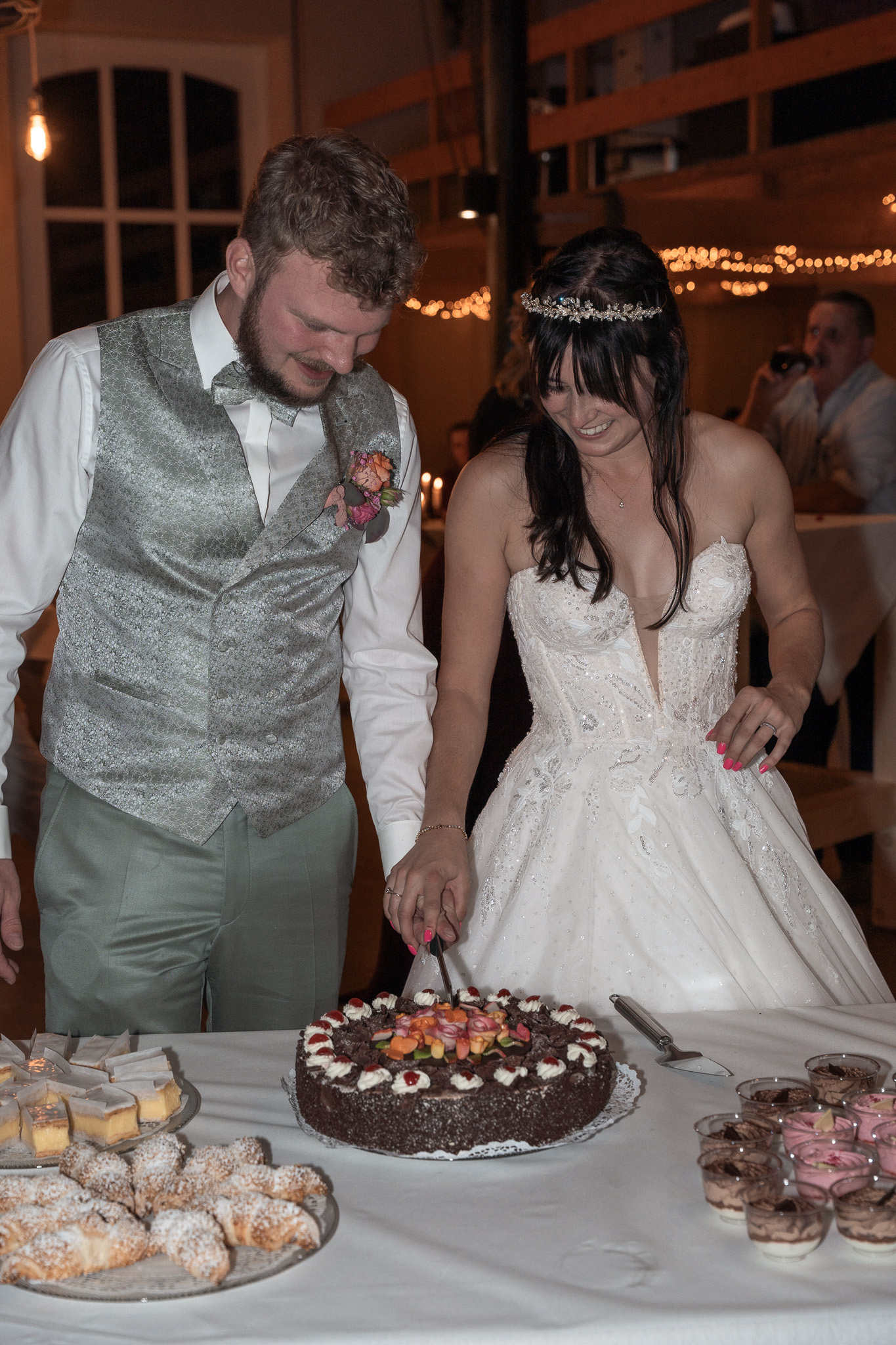 Unsere Hochzeitstorte